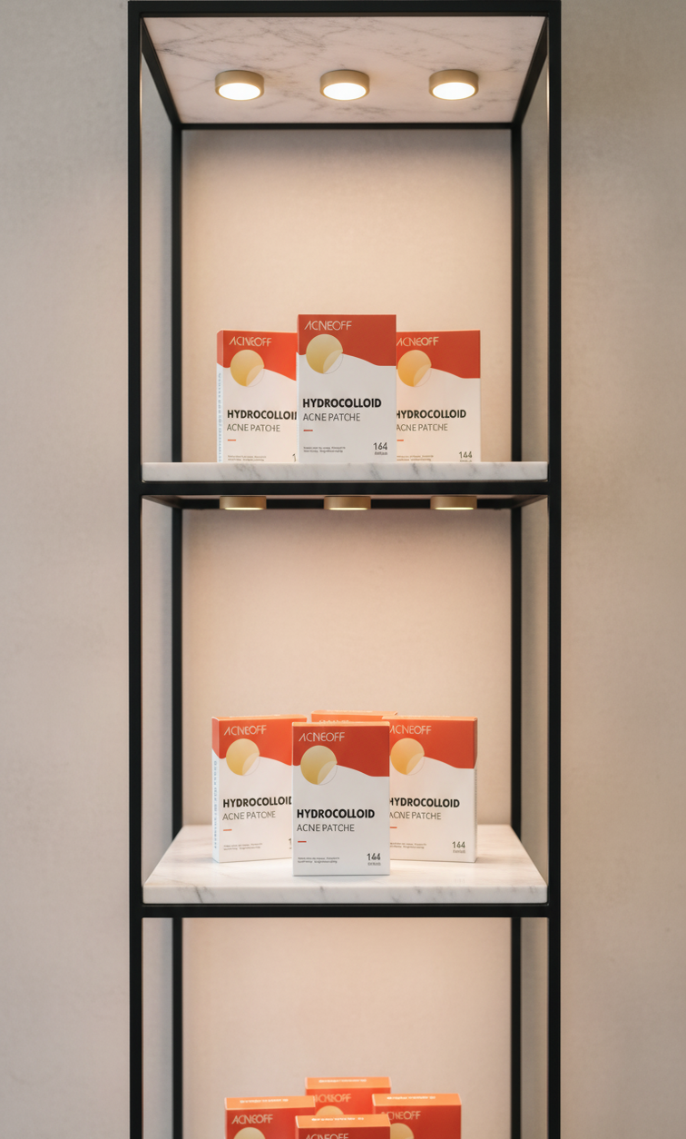 AcneOff™ Invisible Acne Patches — 144 Count
