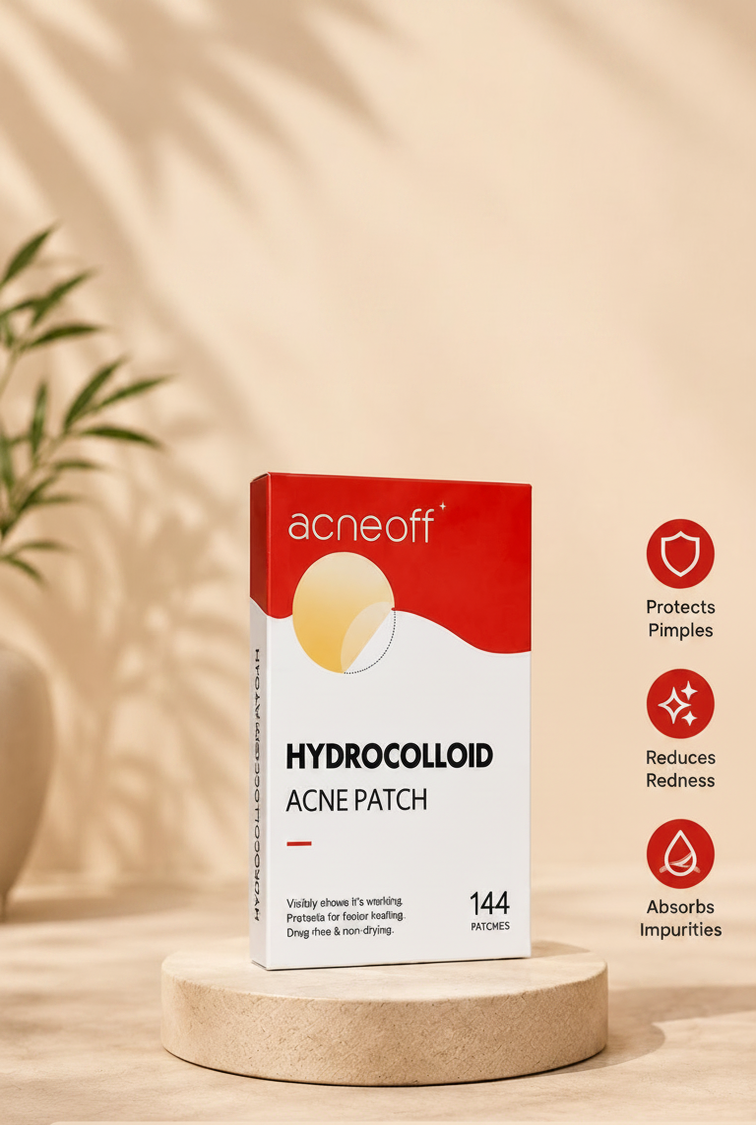 AcneOff™ Invisible Acne Patches — 144 Count
